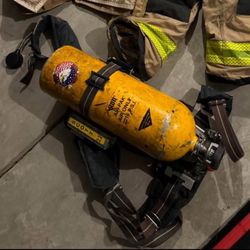 Firefighter SCBA Scott pak