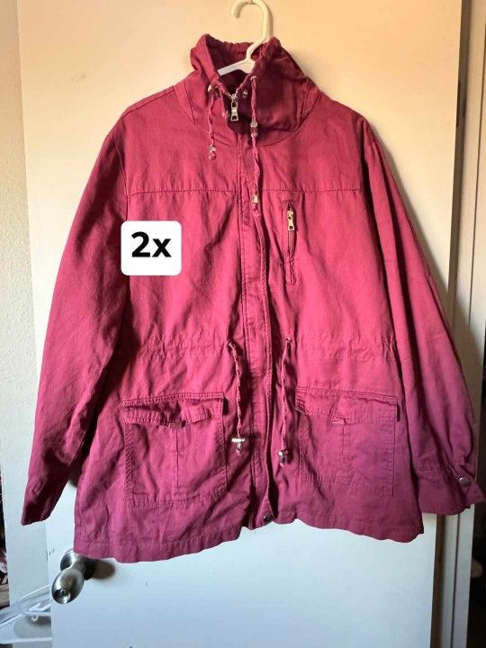 New Women's Jacket Size 2X