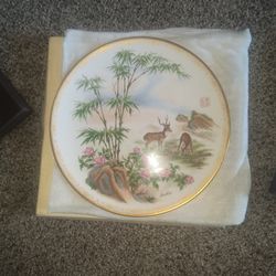 Edward Bohem "Life's Best Wishes" Bone China Plate 