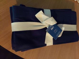 NEW Pier 1- set 6 napkins blue