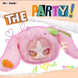 INN'S LET'S PARTY PLUSH ZIPPER BAG SERIES