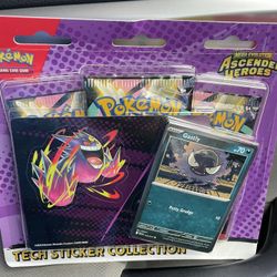 Pokemon Brand New Ascended Heroes Tech Sticker Collection 