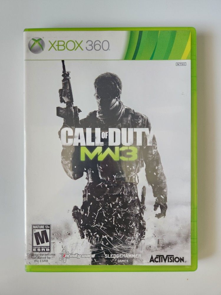 Xbox 360 Call of Duty Modern Warfare 3