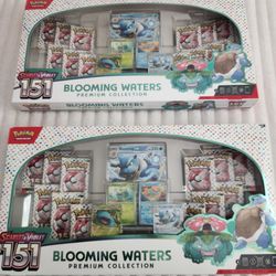Pokemon Scarlet & Violet 151 Blooming Waters Premium Collection Box Sealed
