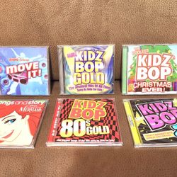 Kidz Bop and Kids CDs, Six