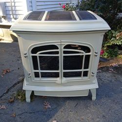 Cast Iron Gas Heater With Stove With Remote 