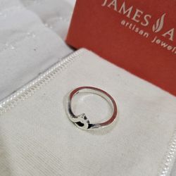 James Avery Initial Ring