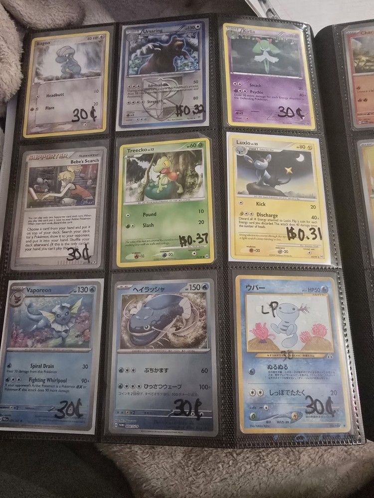 Pokemon Cards 30 Cents Each