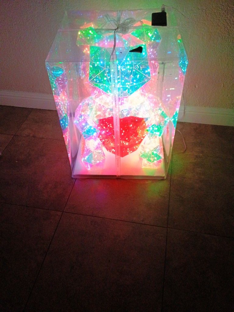 Valentine Day Gift Light Up Giant Bear