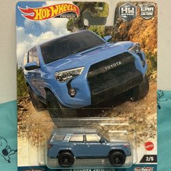 Hot Wheels Premium 2018 Blue Toyota 4 Runner 