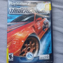 Need For Speed Underground Ps2