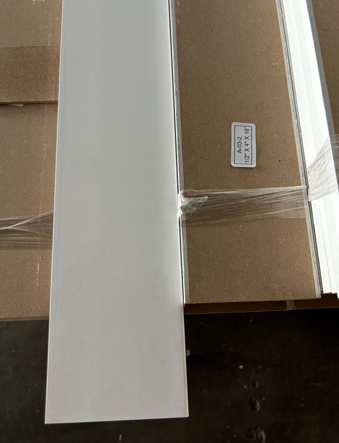 $6.89/pc Special price 3-1/2 inch Flat/Squared Wall base Baseboard Moulding 16 Feet $6.89 per piece 16 feet /pc