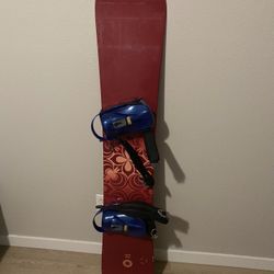 Snowboard With Binding’s