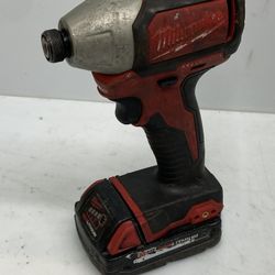 Milwaukee 1/4” brushless impact drill