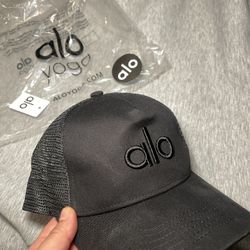 Black Alo Trucker Hat