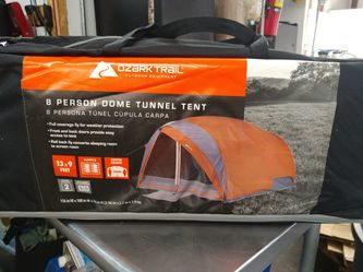 New 8 person tent