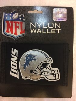 Lions nylon wallet