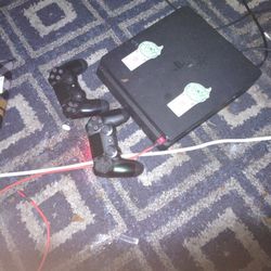 Ps4 Two Controllers  No Games 