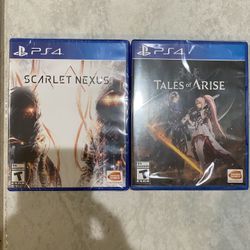 Tales Arise & Scarlet Nexus bundle - PS4 (NEW)
