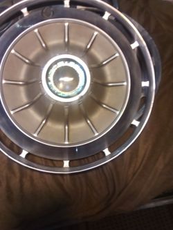 62 Chevy Impala Hubcaps