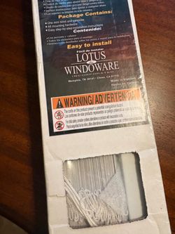 New 43/60 Cordless  Vinyl Mini Blinds