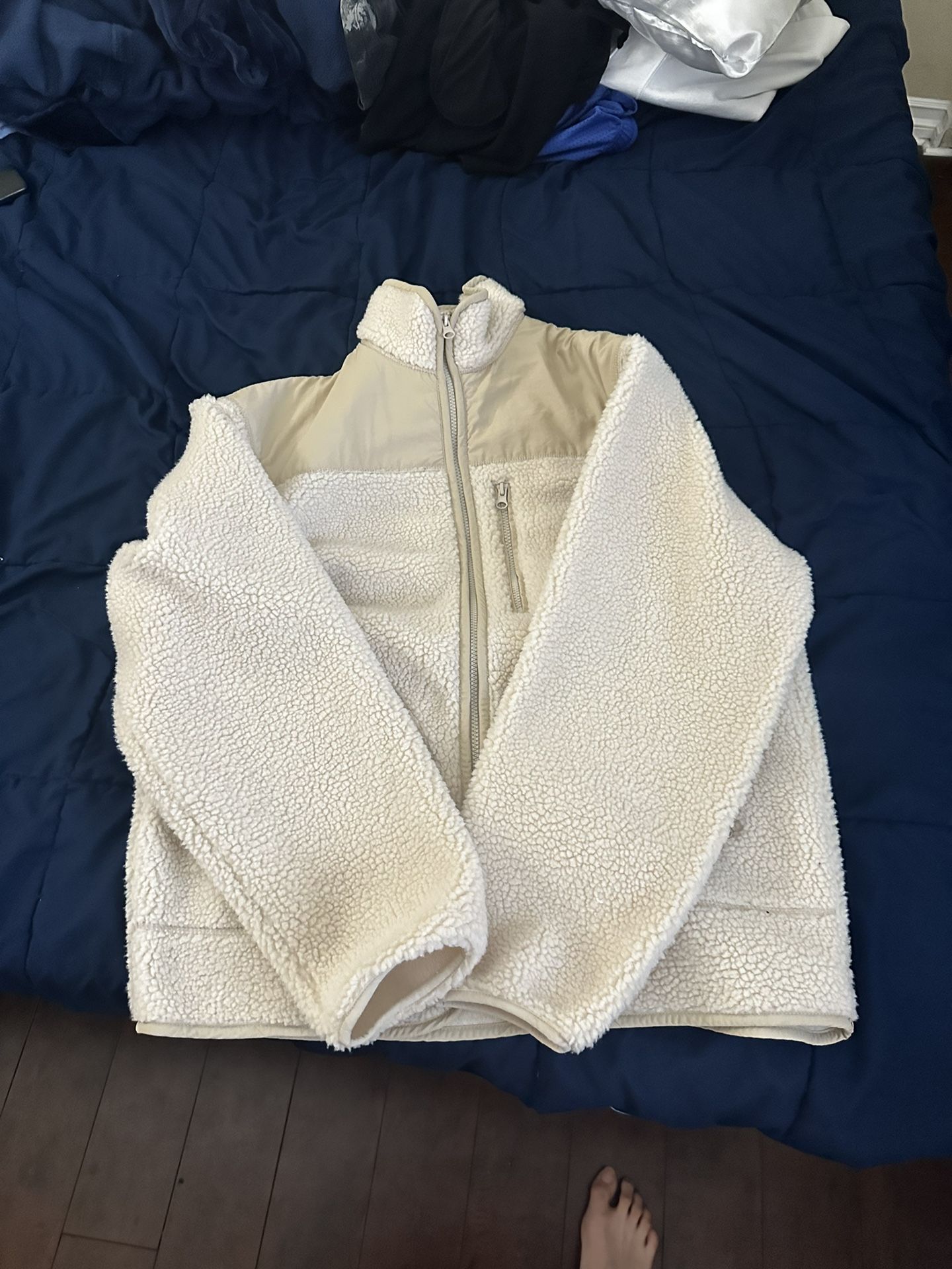 FAUX SHERPA JACKET