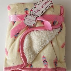 Zak and Zoey Soft Blanket, 30 x 40, Brand New 