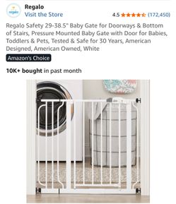 Regalo safety gate new never used still factory sealed in box