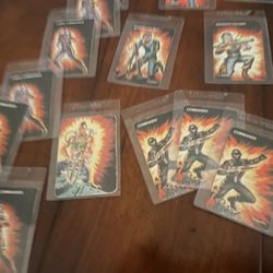 1982 Gi Joe Cards 