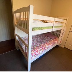 Twin Bunk Beds With Mattresses
