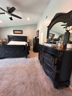 Britannia Rose Collection King Bedroom Set