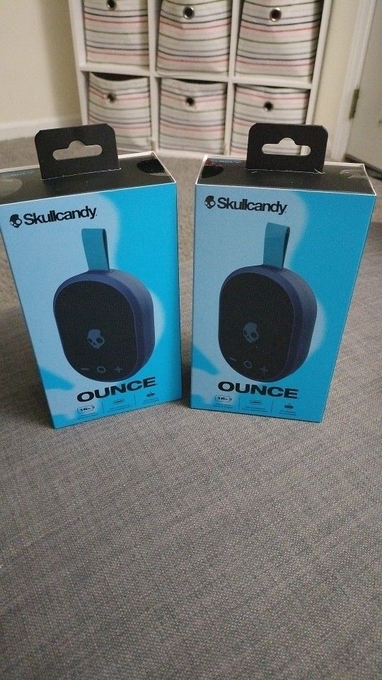 Pack Of 2 SkullCandy Ounce Bluetooth speakers