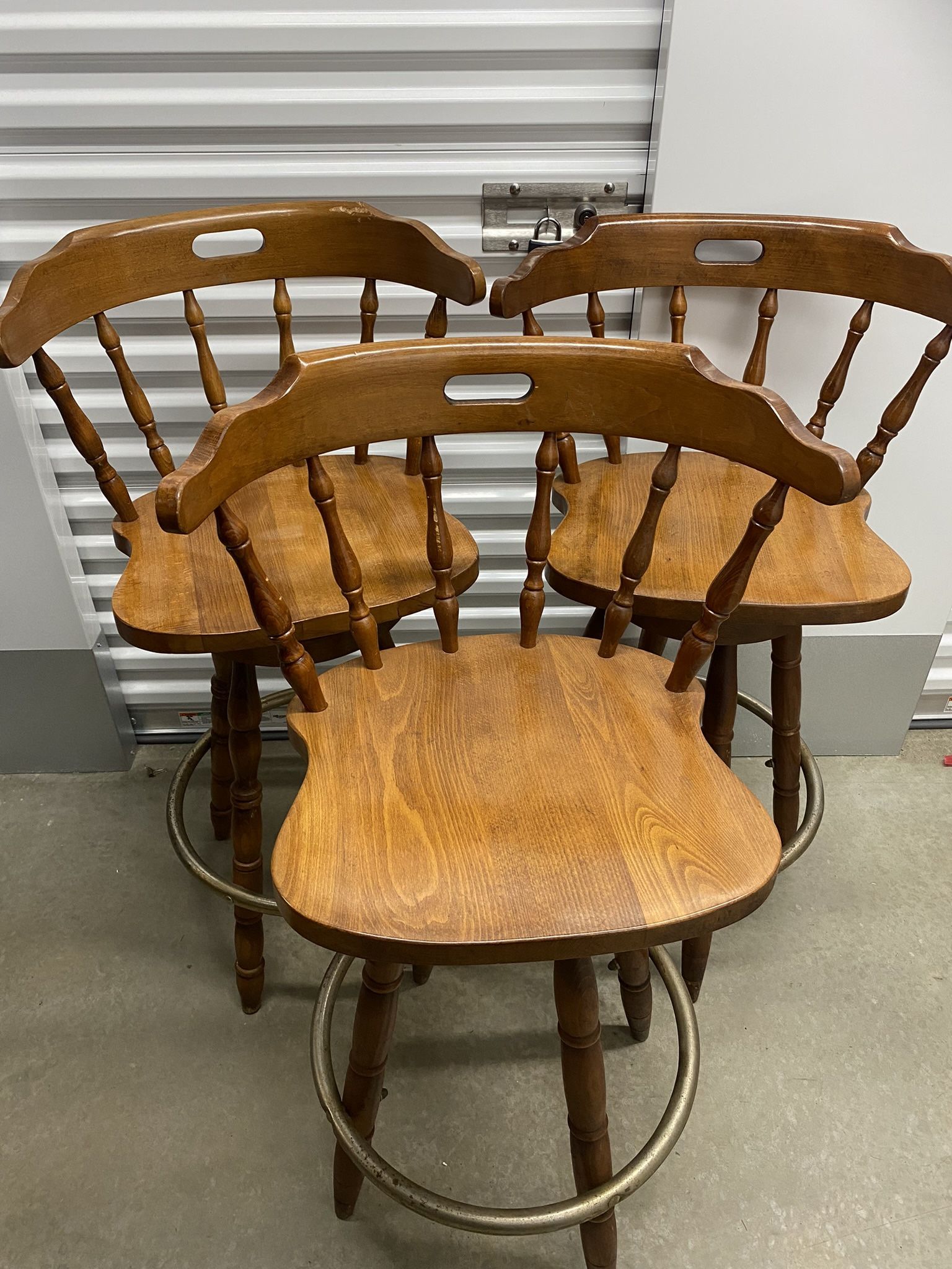 Wooden Bar Stools