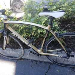 Straddling Bayccle  HM CARBON. 55. SIZE 18 GEAR 