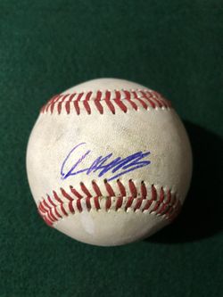 Ethan Holliday Autographed Baseball 