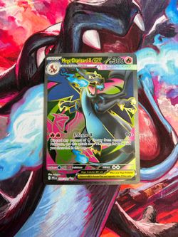 Mega Charizard X Ex #109 Pokemon TCG Phantasmal Flames Mega Evolution