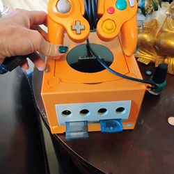 Vintage Orange Game Cube