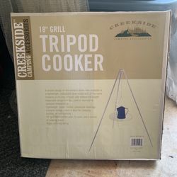Creekside Camping Tripod cooker grill
