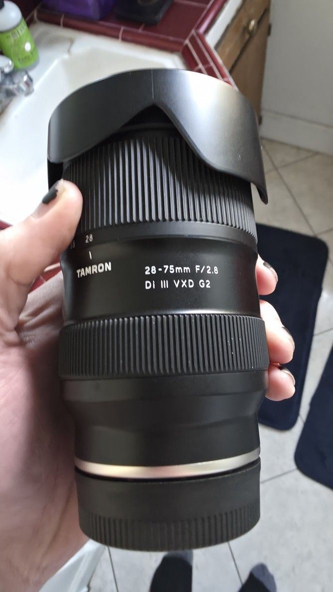Like New TAMRON 28-75mm 2.8 e Mount Lens