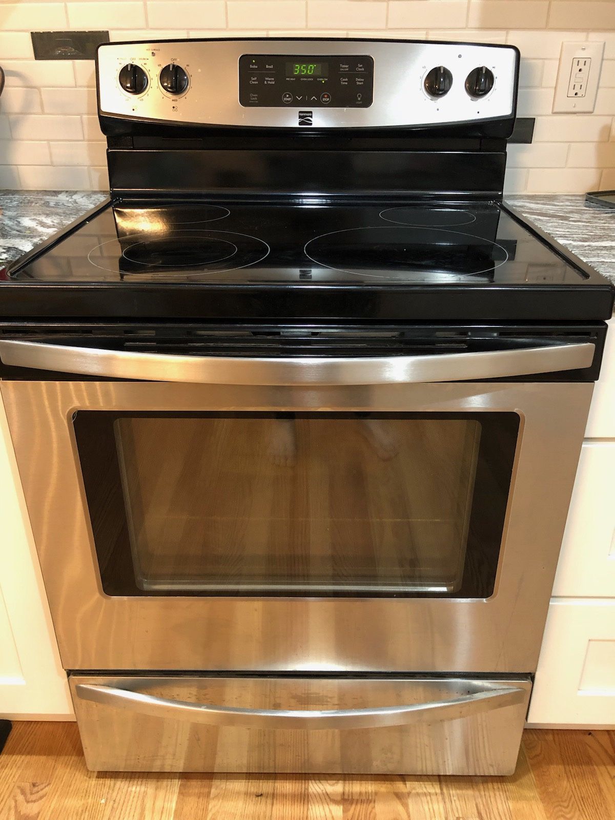 Kenmore electric range oven