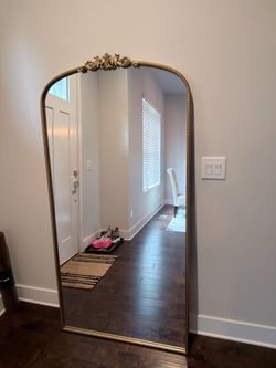 Gold Floor Mirror