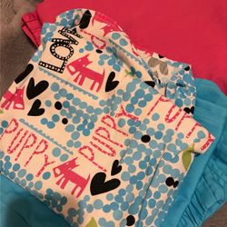 SCRUB TOP & 2 PANT SIZE MEDIUM