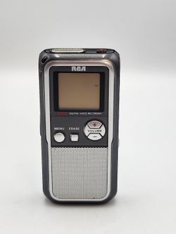 RCA RP5022B Digital Voice Recorder Portable Dictaphone USB Connectivity - Q2