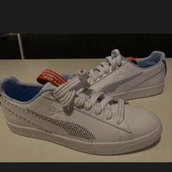 PUMA Clyde Whites 