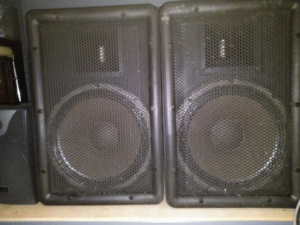 Peavey speaker pair