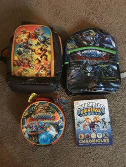SKYLANDERS BACKPACKS 🎒 & LUNCH BAG