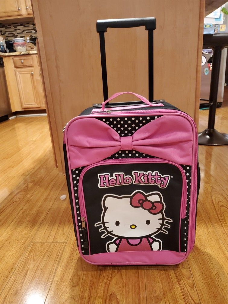 Hello Kitty Rolling Suitcase - 2 Wheels