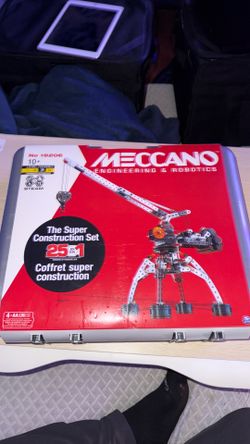 Meccano Engineering & Robotics: Super Construction 25-in-1 Motorized Building Set (Model 19206)