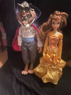 Beauty and the Beast Doll Set