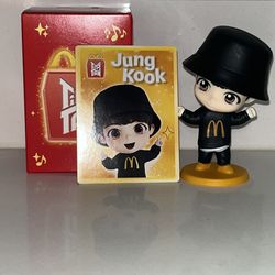 Jung Kook JK BTS #14 Tiny Tan Encore McDonald’s Happy Meal Toy New